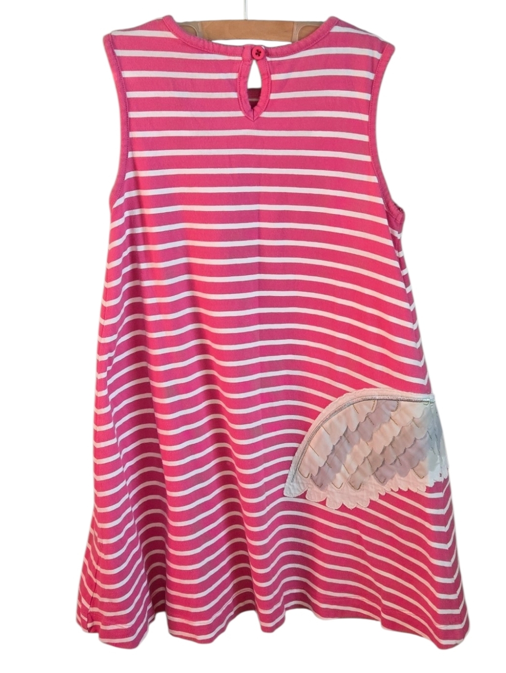 Mini Boden Harry Potter Hedwig Dress Sz 6/7 - Picture 6 of 8